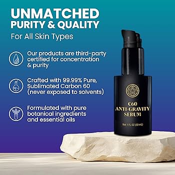 美容液 C60 ANTI-GRAVITY SERUM 30mL Amazon.com : C60 Power Anti-Gravity Serum for Face & Neck - Combat